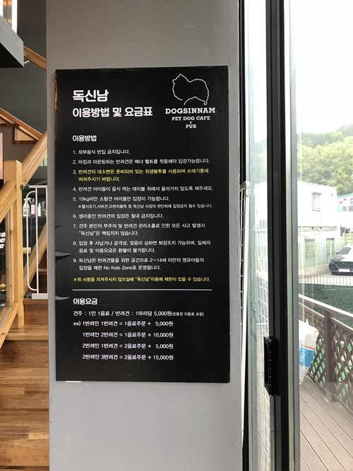 파주 애견카페 독신남