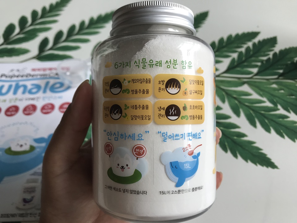강아지 탄산스파 퍼피덤케어 웨일