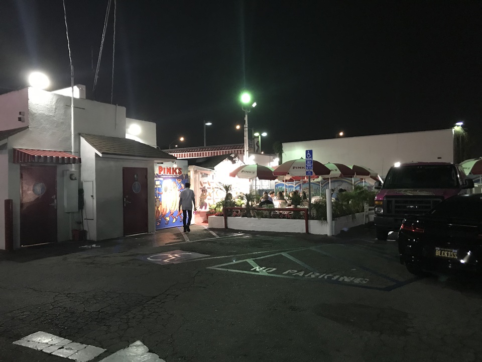  LA 핑크스핫도그 (Pink's Hot Dogs), 로스앤젤레스, 캘리포니아, CA