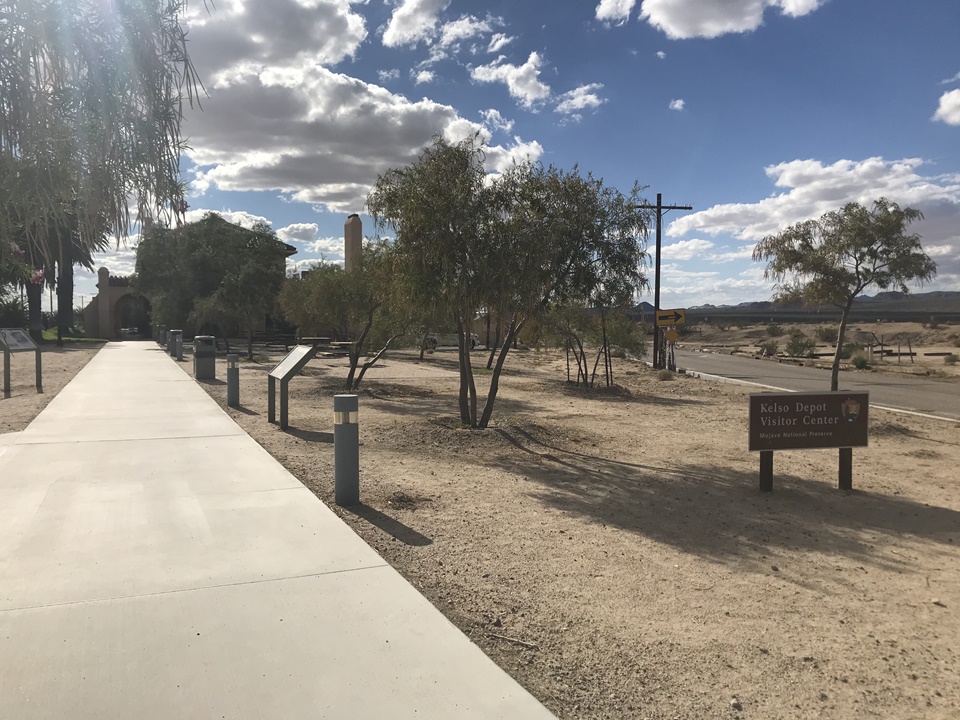  라스베이거스 가는 길 – 모하비 국립보호구역(Mojave), 켈소 디포 여행 안내소(kelso depot visitor center), 캘리포니아, CA