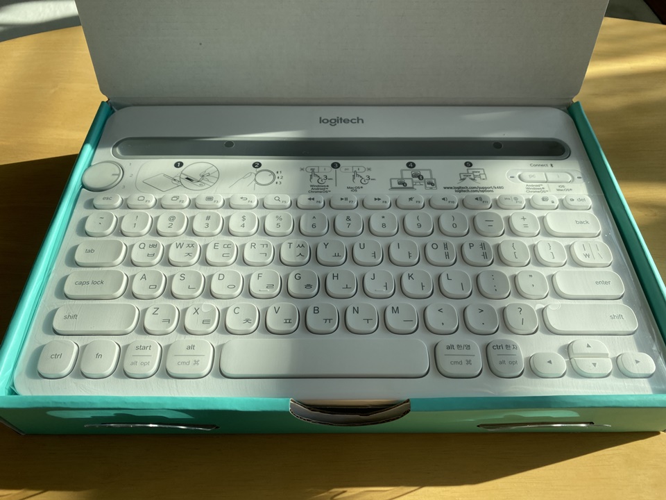 로지텍 K480 블루투수 키보드 구입 및 개봉 그리고 사용기