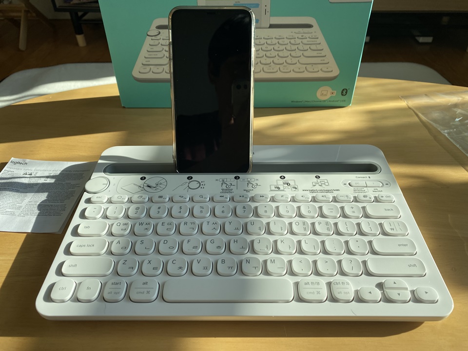 로지텍 K480 블루투수 키보드 구입 및 개봉 그리고 사용기