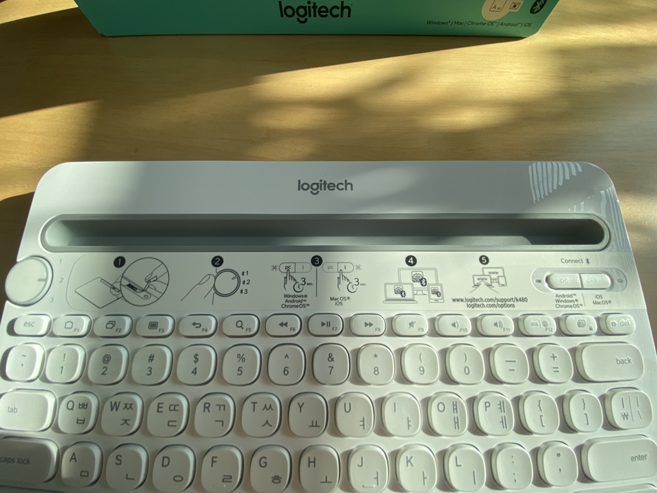 로지텍 K480 블루투수 키보드 구입 및 개봉 그리고 사용기