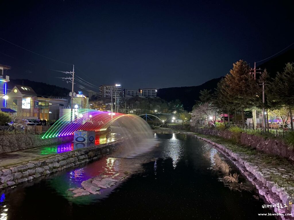 벚꽃 여행 충주 수안보 벚꽃길 방문기