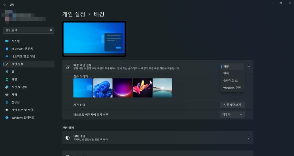 윈도우11 스포트라이트