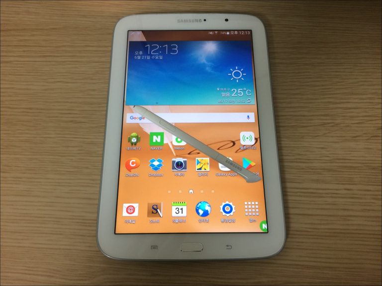 갤럭시노트 8.0 (SHW-M500W) Wifi 태블릿 롱텀 사용기