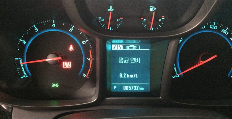 올란도 LPG 평균연비