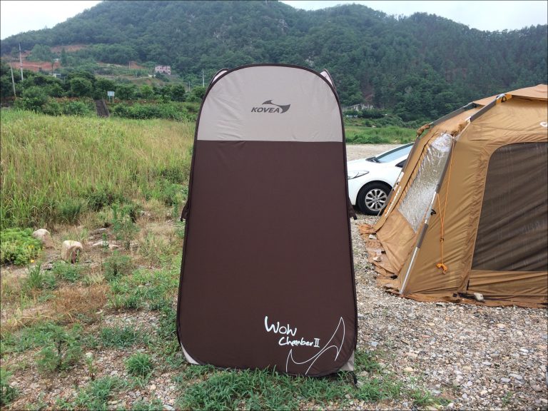 코베아 와우챔버2 샤워텐트 후기