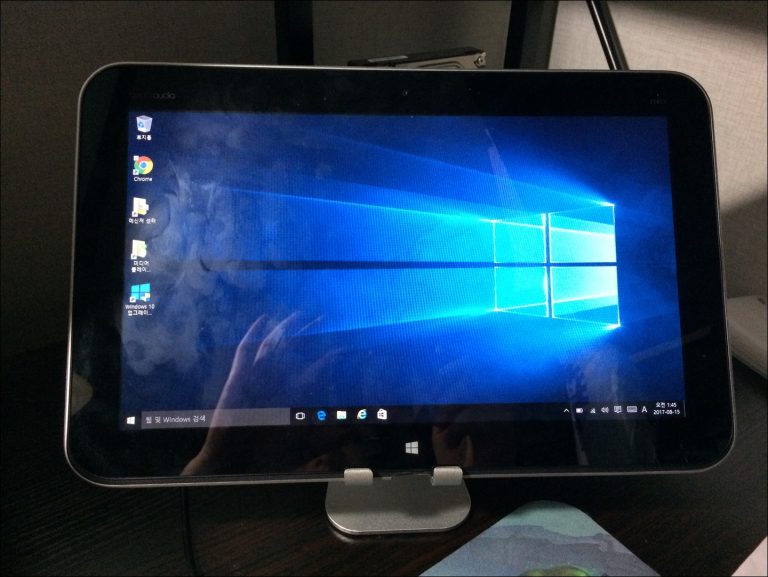 HP Envy X2, (클로버트레일 Z2760) 윈도우 10 크리에이터 업데이트 불가, 윈도우 8.1로 다운그레이드