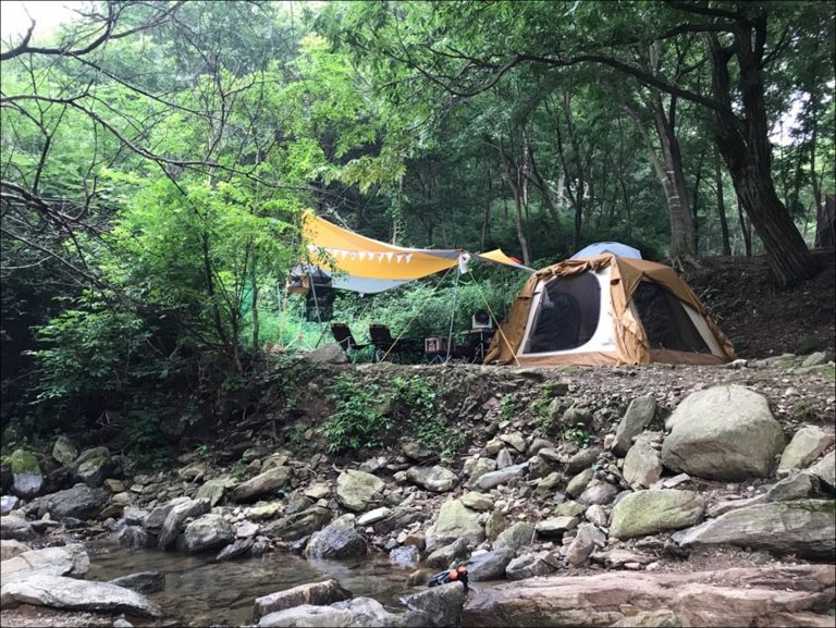 캠프타운 면혼방 텐트 포시즌