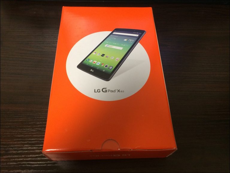 LG G Pad X 8.0 V520 개봉기 및 간략 사용기