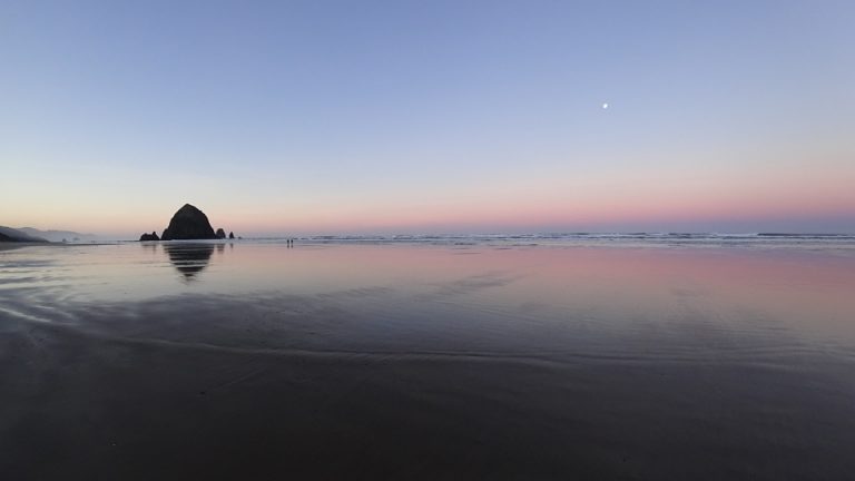 미국 오리건주 캐논비치 Cannon Beach