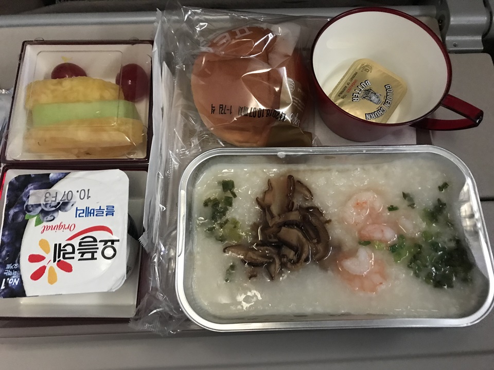  인천 - LA 아시아나 항공 OZ202 이코노미, 기내식,A380