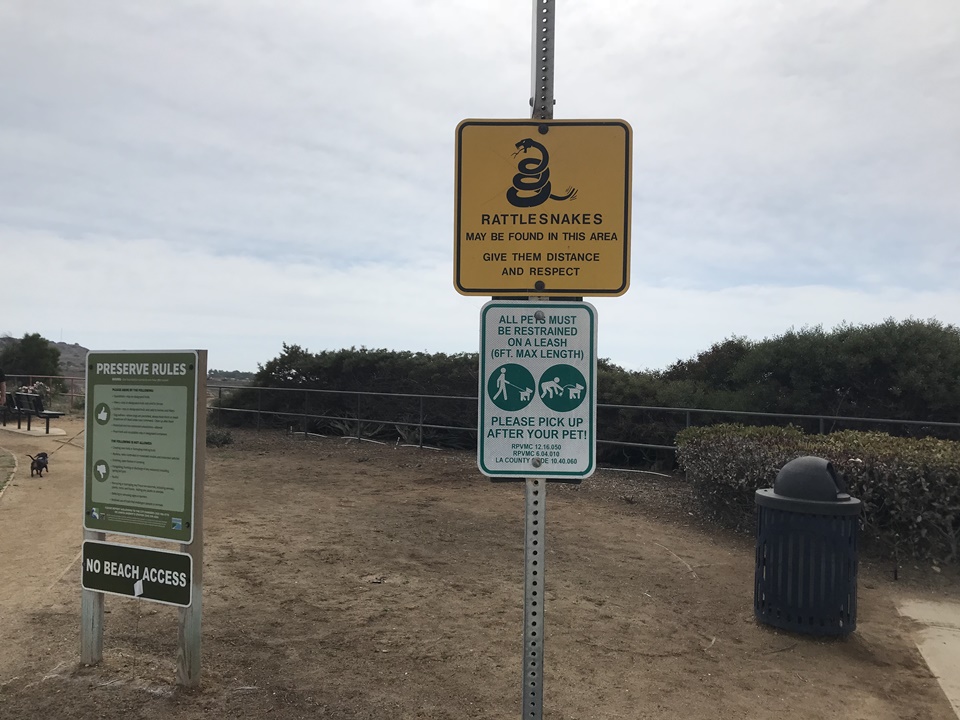 란초 팔로스 베르데스 비센테 블러프스 보호지역(Rancho Palog Verdes vicente bluffs reserve)