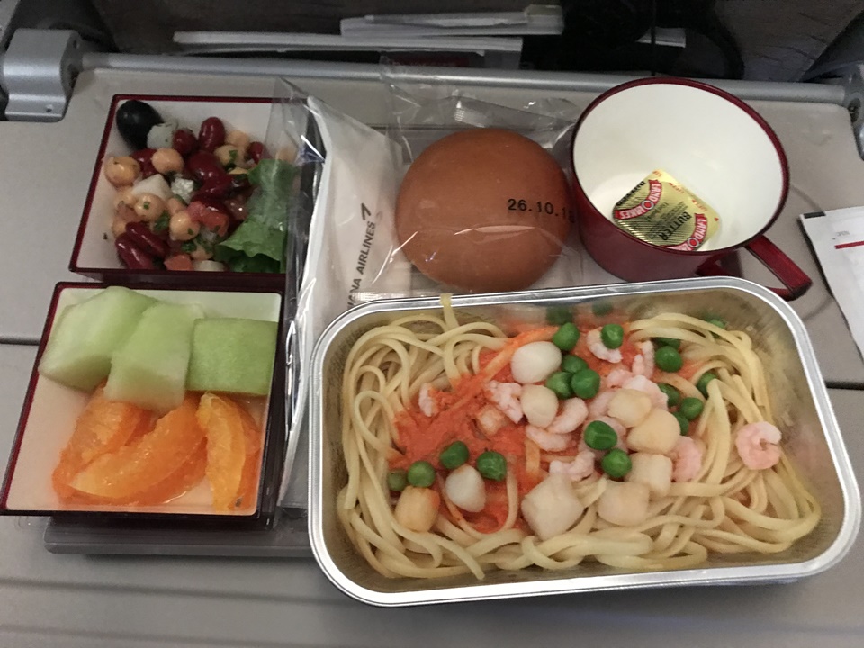  여행의 끝 LAX 공항으로, LA - 인천아시아나 항공 OZ201 이코노미, 기내식, A380