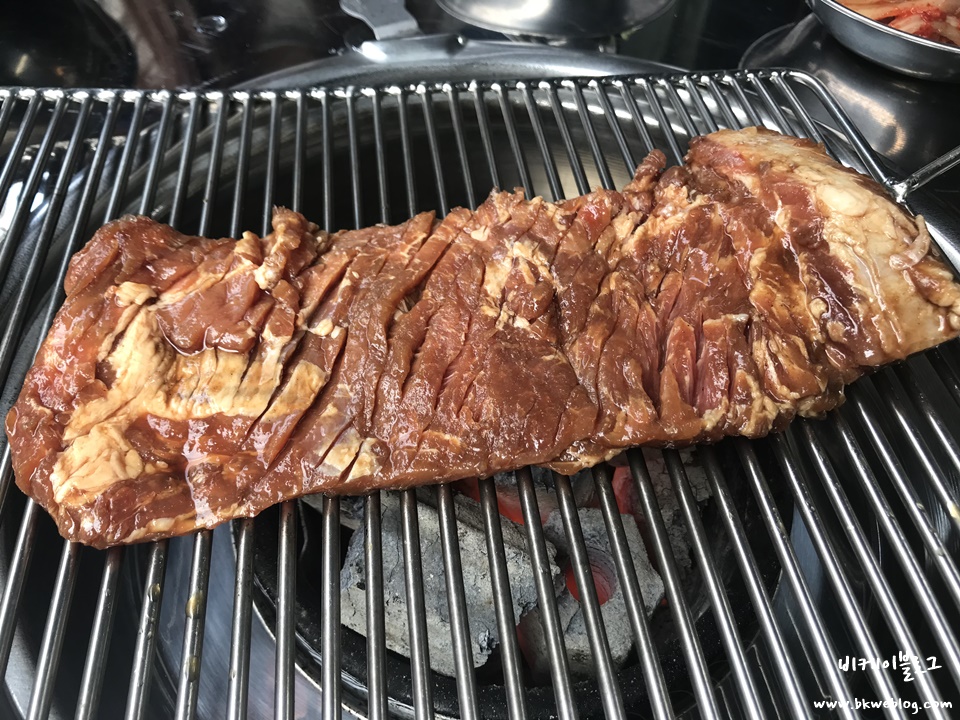 성산동 마포구청인근 애견동반가능식당 숯돌이네 돼지
