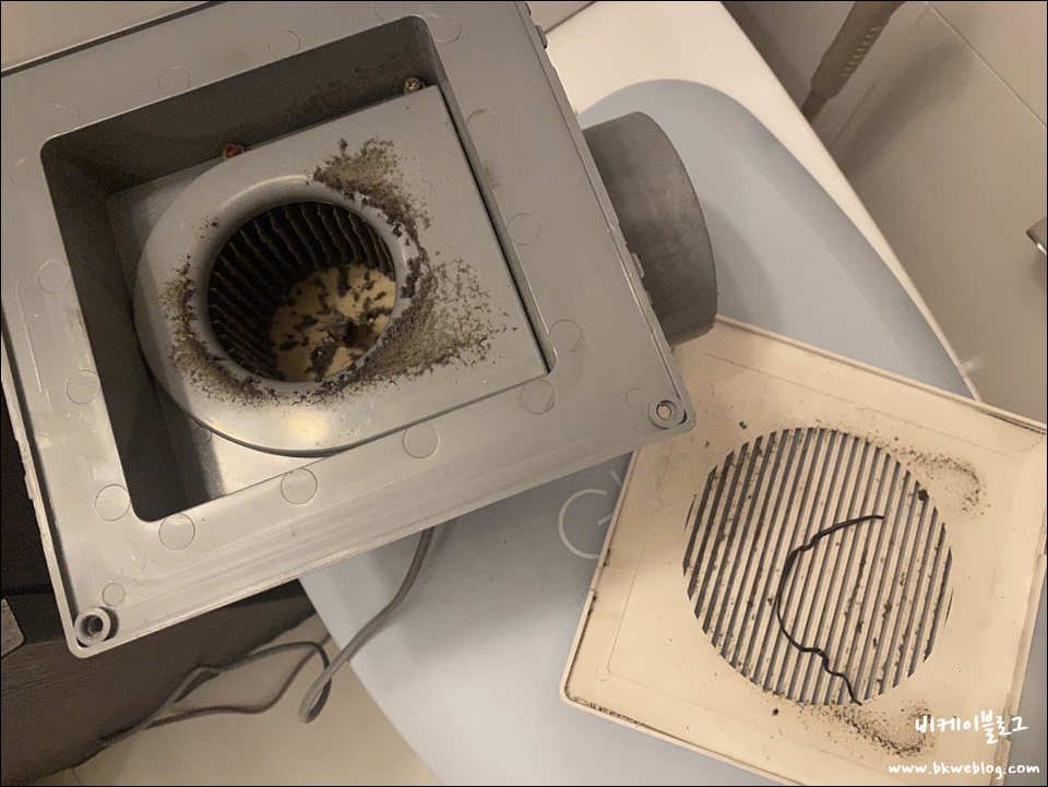 욕실 환풍기 셀프 교체 정말 쉽습니다