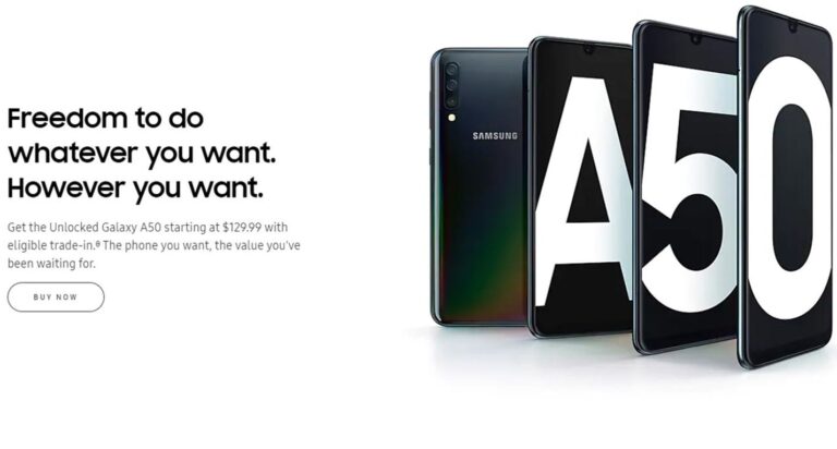 갤럭시 A50 One UI 3.1이 포함된 안드로이드 11 업데이트 배포 시작