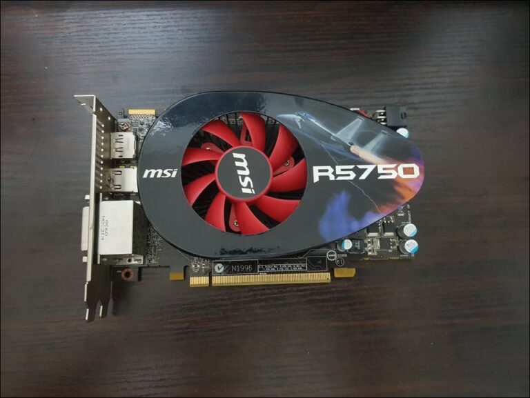 ATI HD5750 - 중고 MSI R5750 입양하다