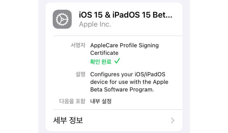 iOS 15 베타 삭제하는 방법