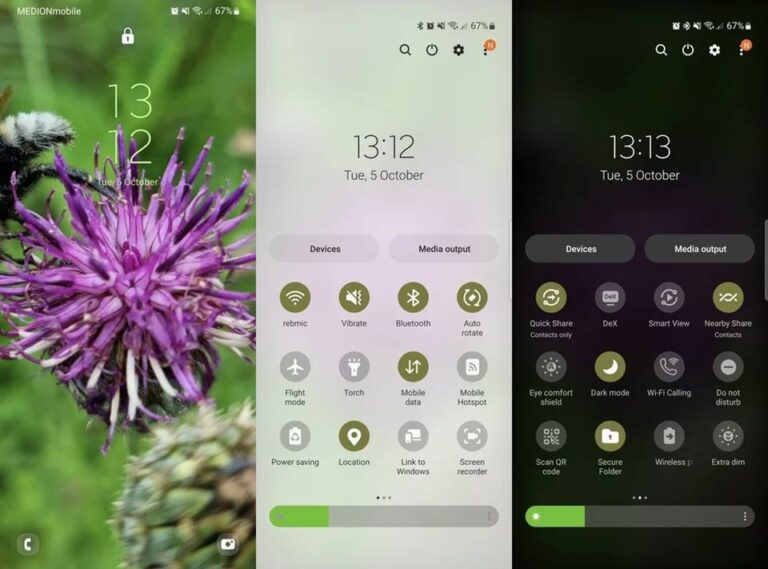 One UI 4.0 베타2 Material You