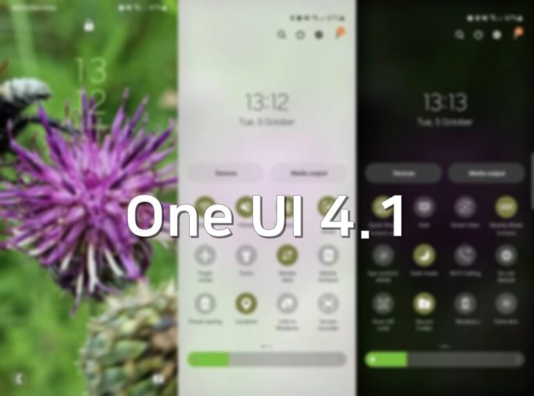 One UI 4.1 업데이트 지원하는 삼성 갤럭시 스마트폰과 태블릿 리스트