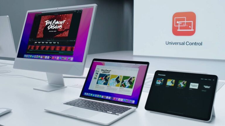 iPadOS 15.4 & MacOS 몬터레이 12.3에서 유니버셜 콘트롤 지원