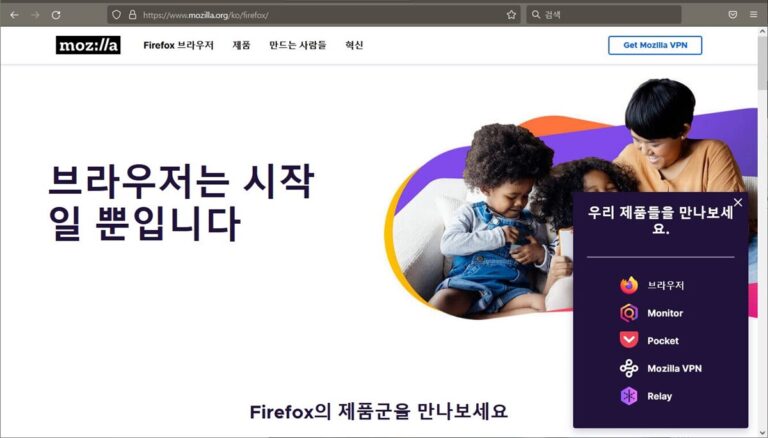 파이어폭스 웹사이트를 로딩하지 못하는 버그 발생