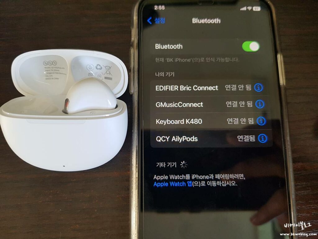 QCY T20 AilyPods 오픈형 무선이어폰 후기
