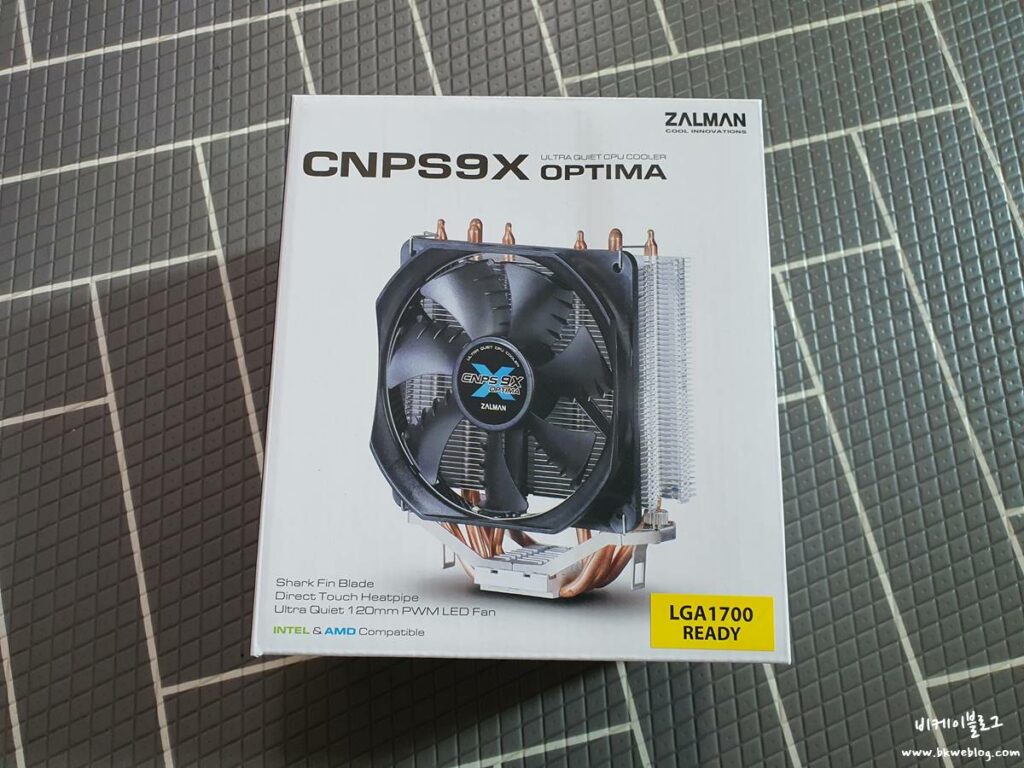 잘만 CNPS9X OPTIMA WHITE LED CPU쿨러