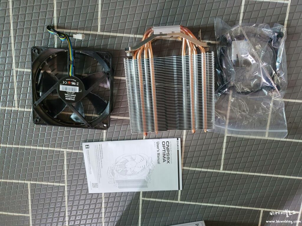 잘만 CNPS9X OPTIMA WHITE LED CPU쿨러