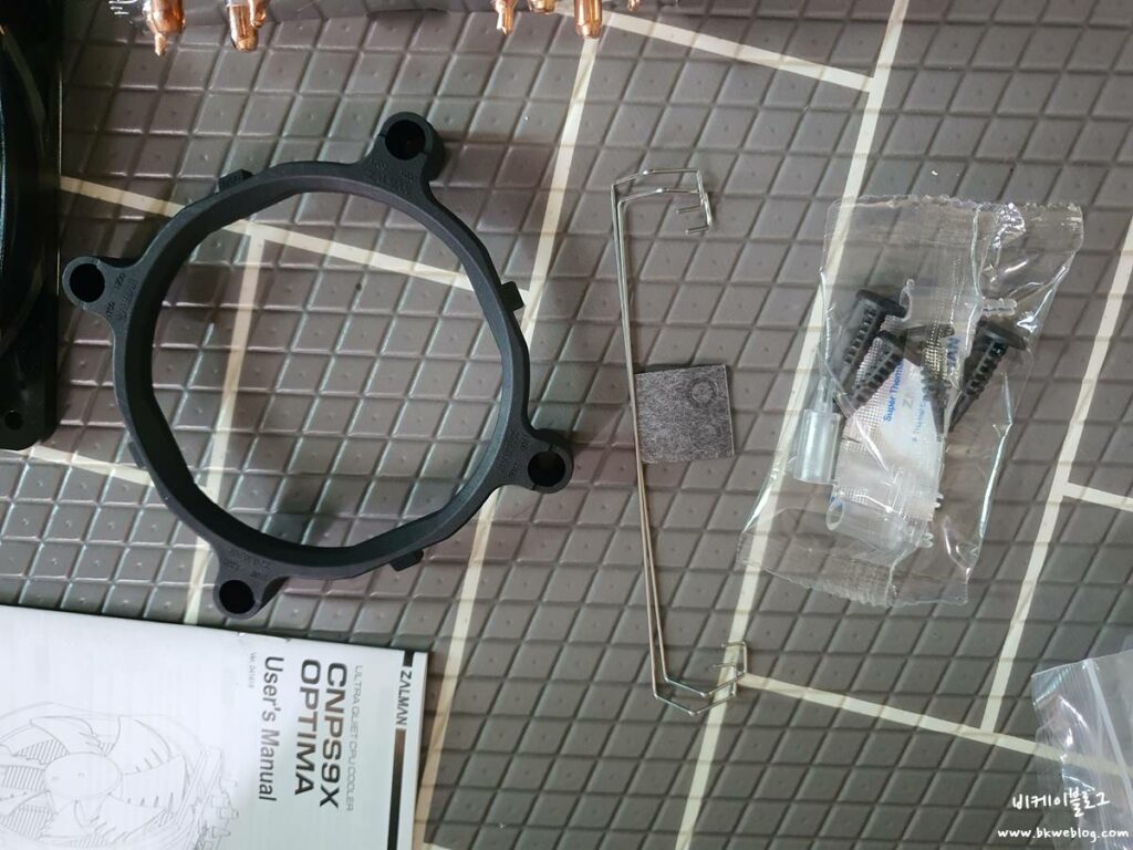 잘만 CNPS9X OPTIMA WHITE LED CPU쿨러