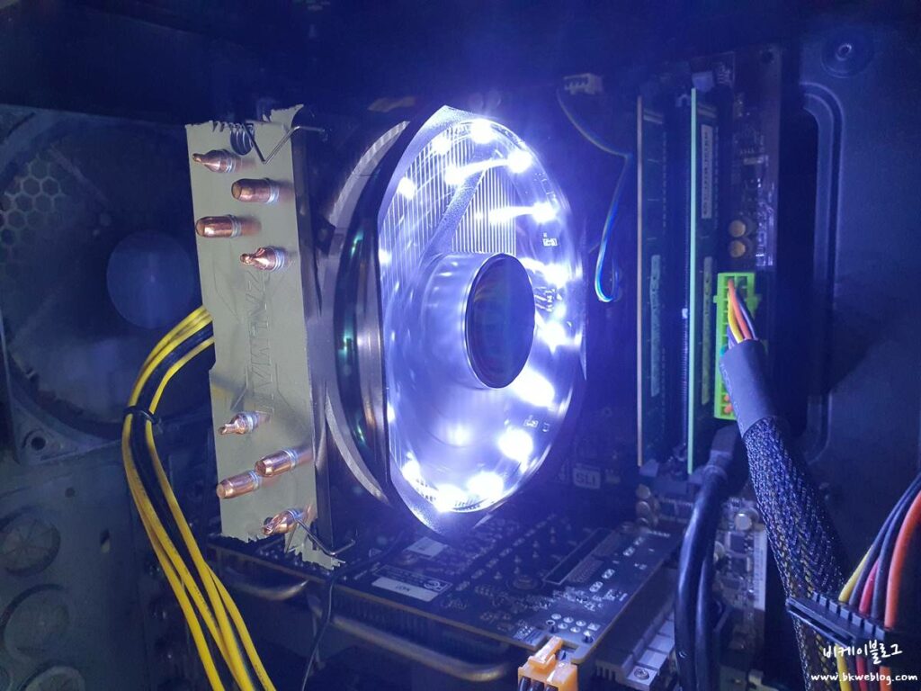 잘만 CNPS9X OPTIMA WHITE LED CPU쿨러