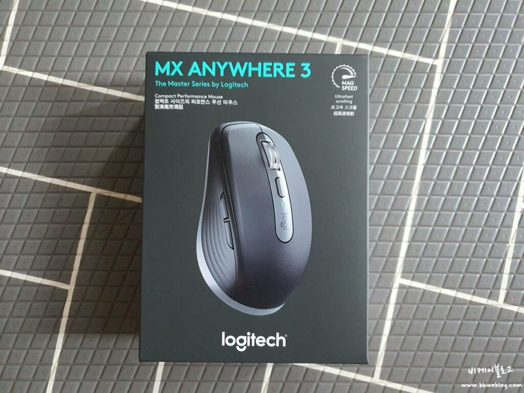 로지텍 MX 애니웨어 3S 마우스 구입 및 사용기