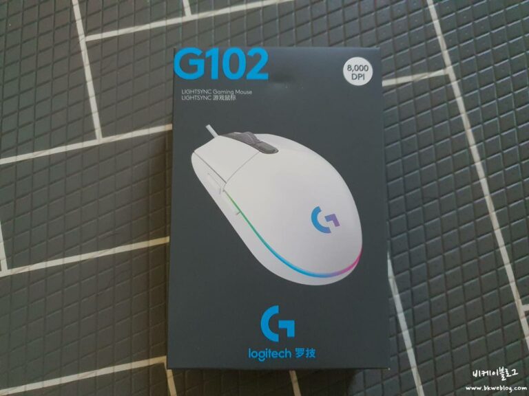 로지텍 G102 마우스 후기
