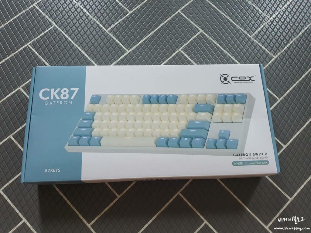 콕스 CK 기계식 키보드 갈축 (LED, 텐키리스) 구입 및 후기