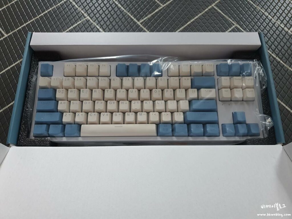 콕스 CK 기계식 키보드 갈축 (LED, 텐키리스) 구입 및 후기