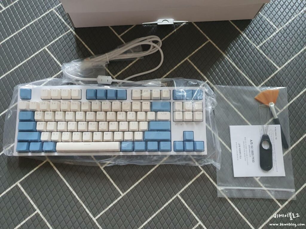 콕스 CK 기계식 키보드 갈축 (LED, 텐키리스) 구입 및 후기