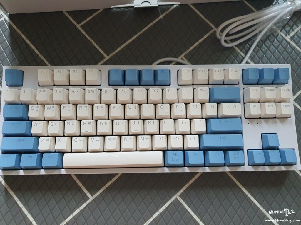 콕스 CK 기계식 키보드 갈축 (LED, 텐키리스) 구입 및 후기