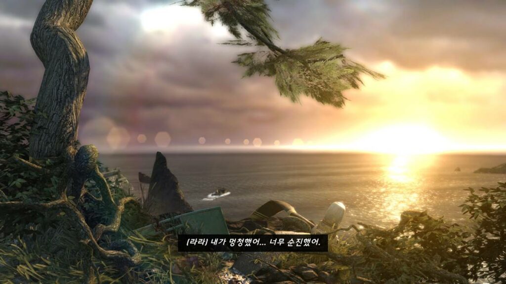 툼레이더 리부트 엔딩 후기