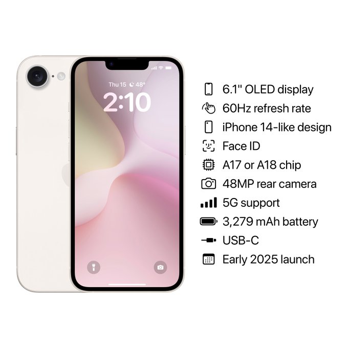 아이폰 SE 4 스펙 루머