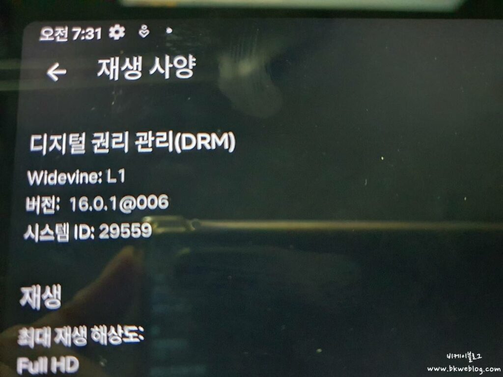 샤오신패드 P12 부활 - 일본롬 적용 넷플릭스 L1 복구