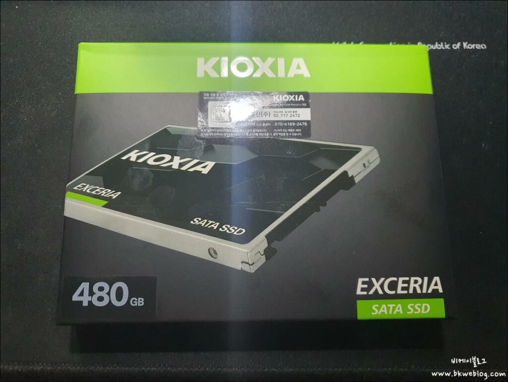 키오시아 SATA SSD 구입 및 사용 후기