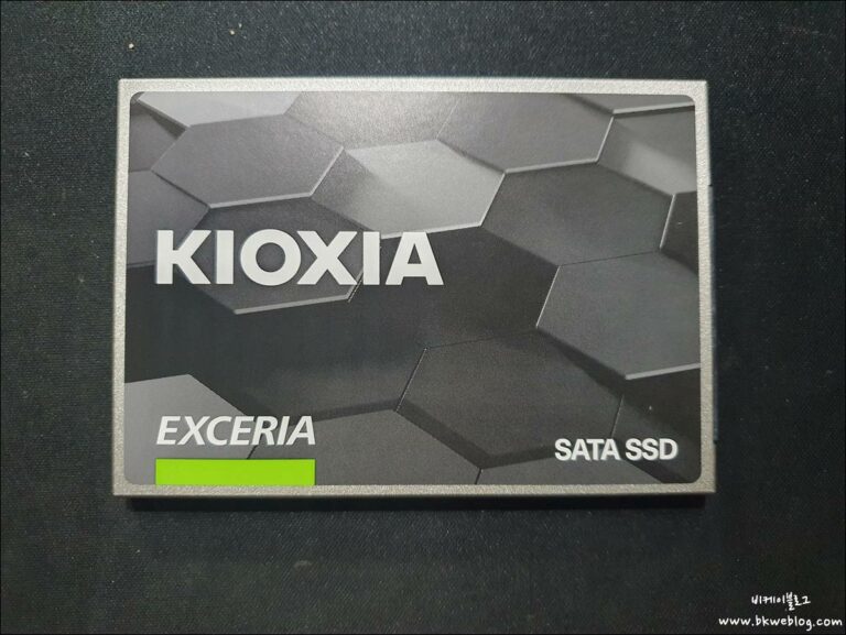 키오시아 SATA SSD 구입 및 사용 후기