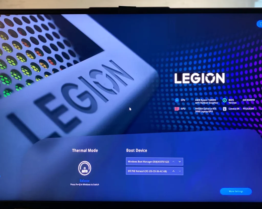 콜오브듀티 보안 부팅 설정하기