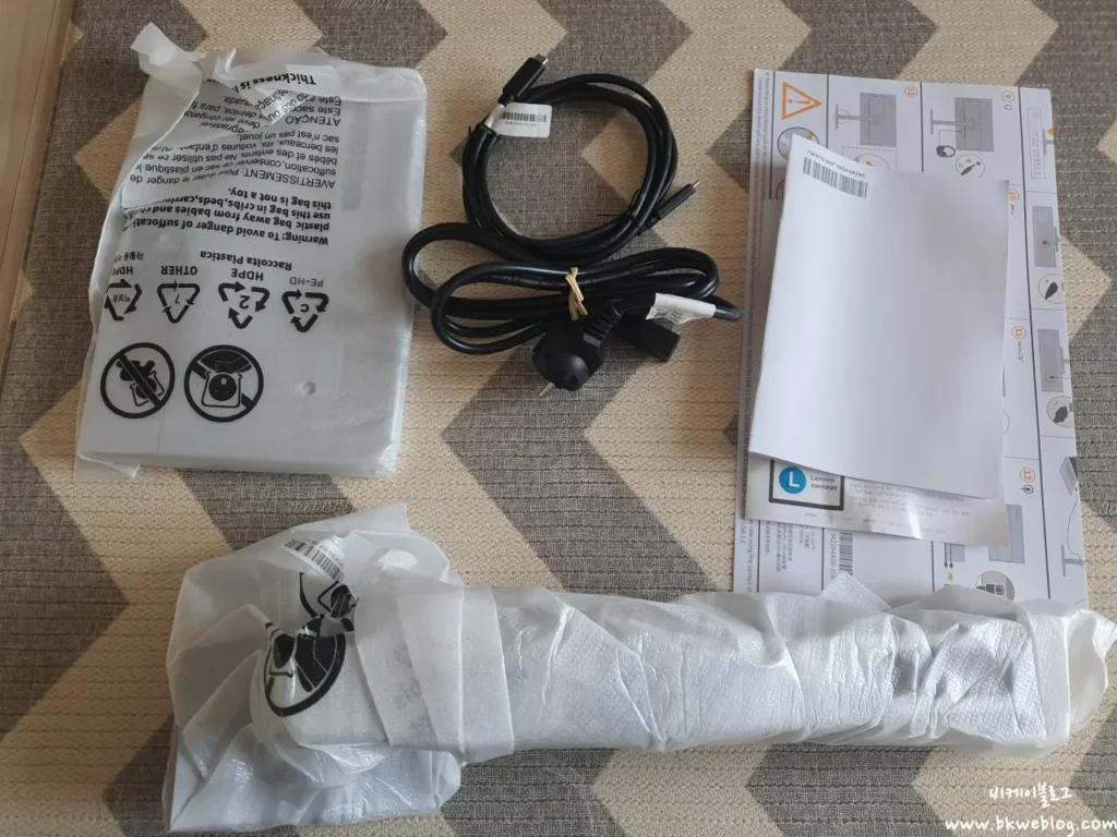 레노버 L27-4A 모니터 후기 - 27인치 QHD 모니터