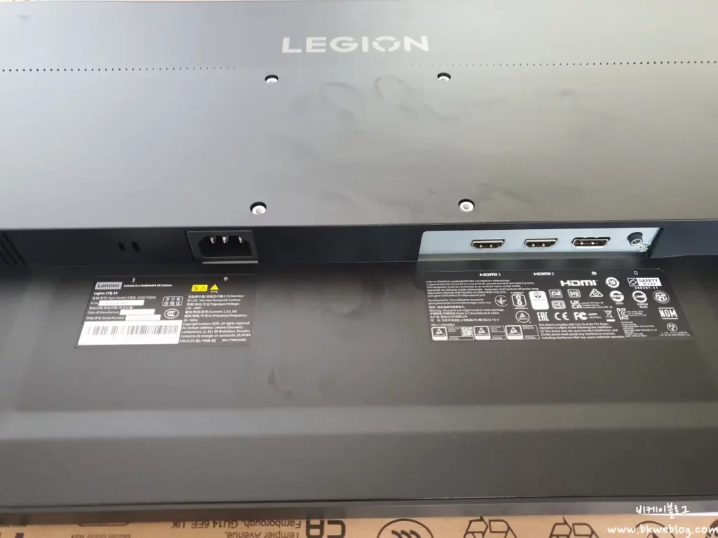 레노버 27Q-10 모니터 구입 및 사용 후기