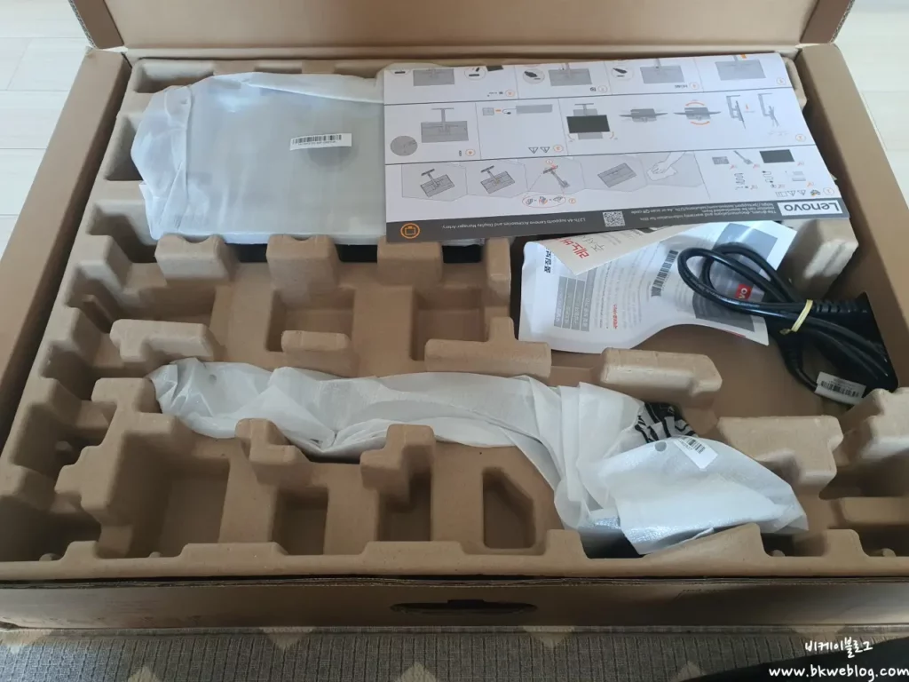 레노버 L27-4A 모니터 후기 - 27인치 QHD 모니터