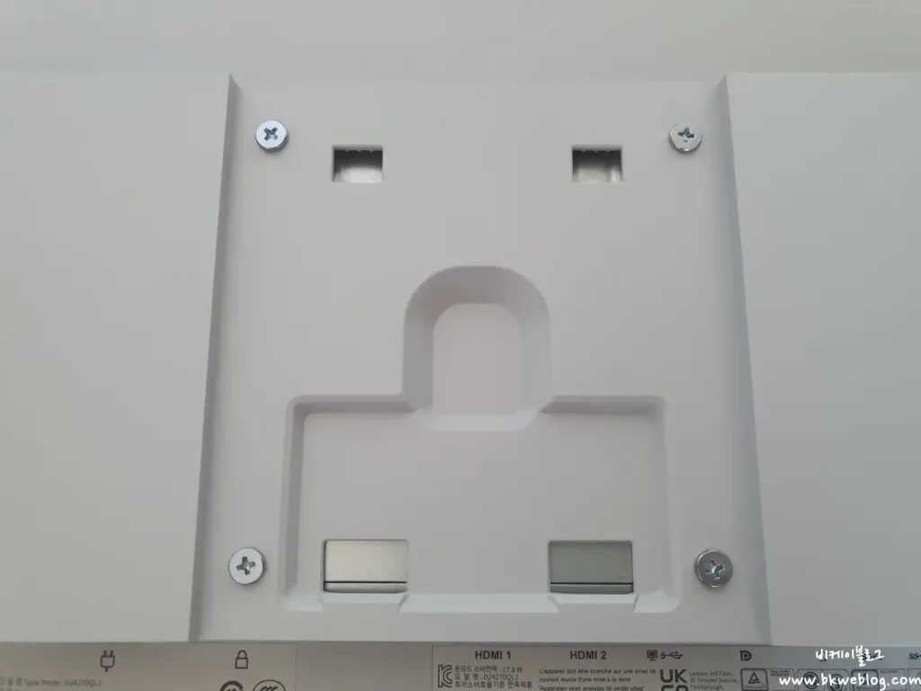 레노버 L27-4A 모니터 후기 - 27인치 QHD 모니터