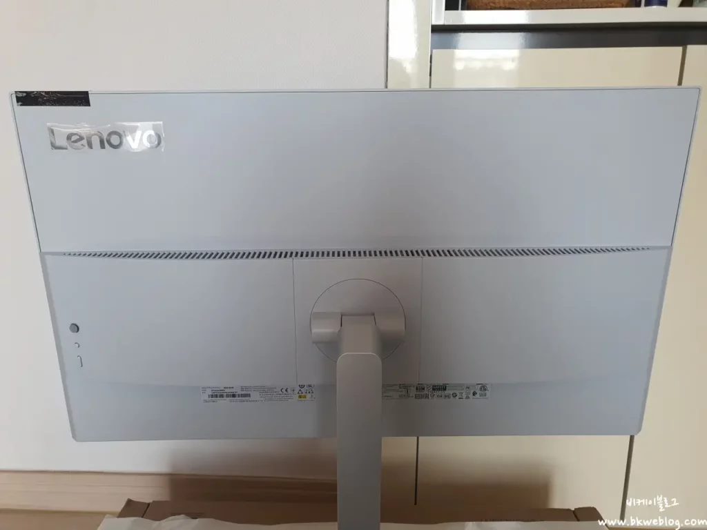 레노버 L27-4A 모니터 후기 - 27인치 QHD 모니터